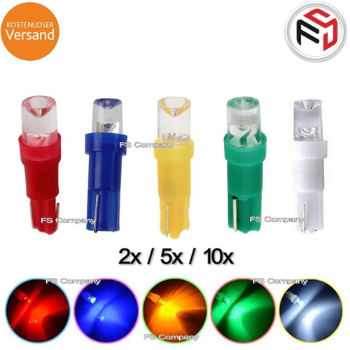 10x led farbe - t5,